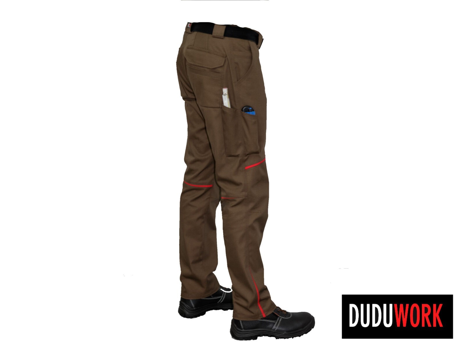 Spodnie robocze brązowe
