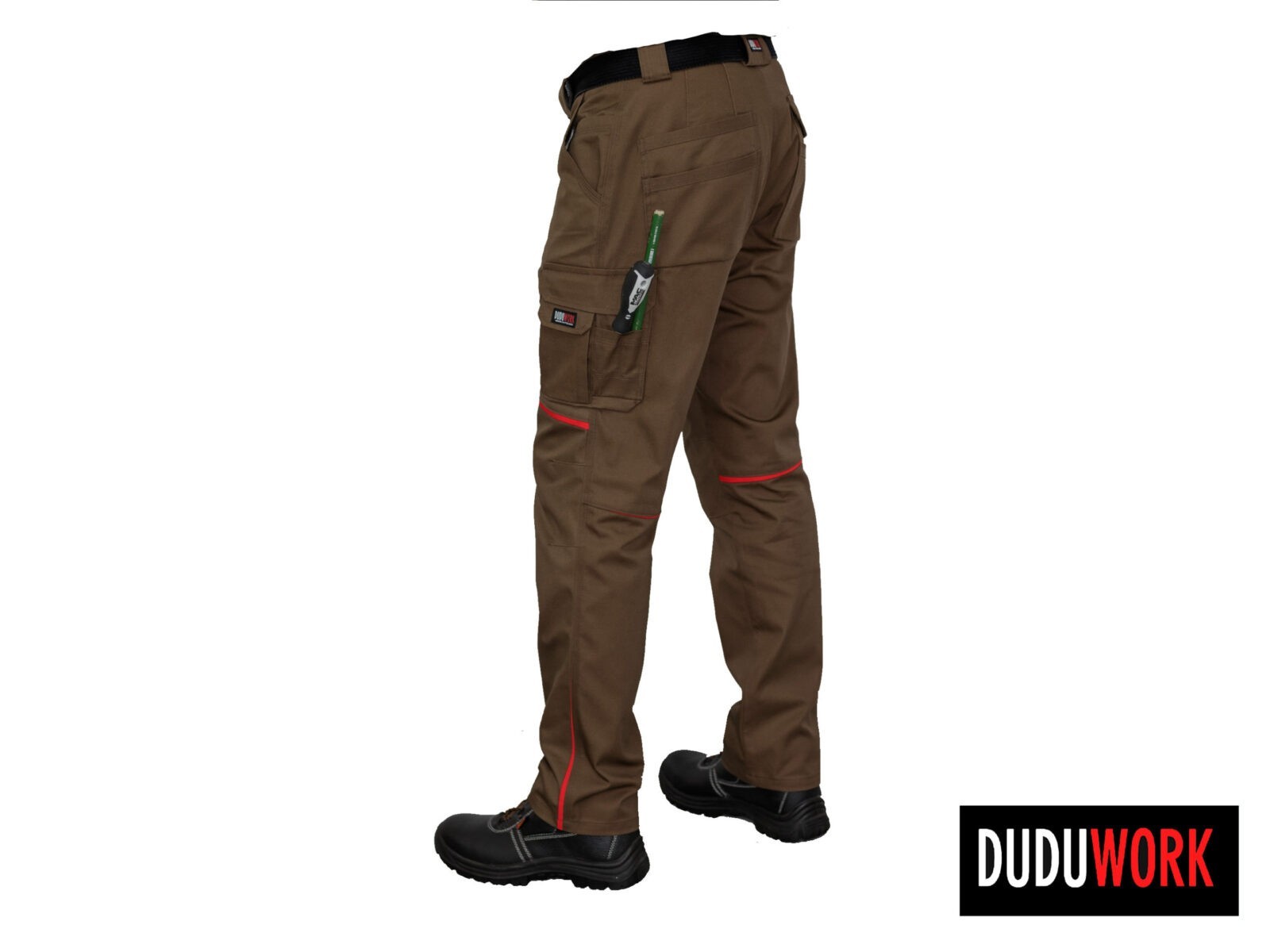 Spodnie robocze brązowe