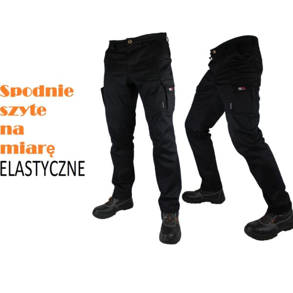 Spodnie robocze DuduWork szyte na miarę elastyczne