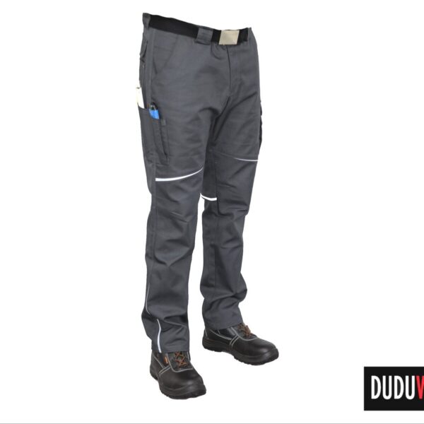 spodnie robocze szare