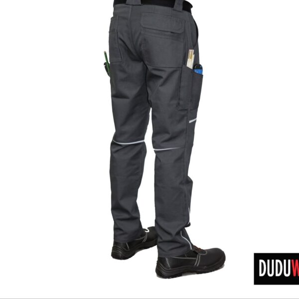 spodnie robocze szare